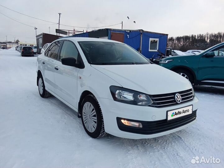 Volkswagen Polo 1.6 AT, 2019, 59 000 км