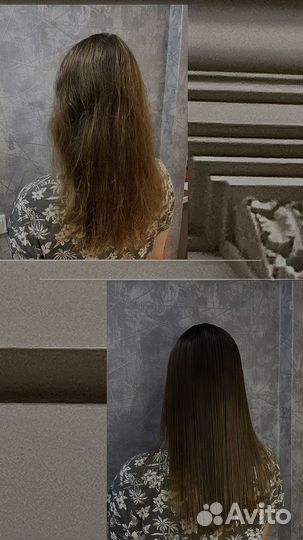 Модели на кератиновое выпрямление волос