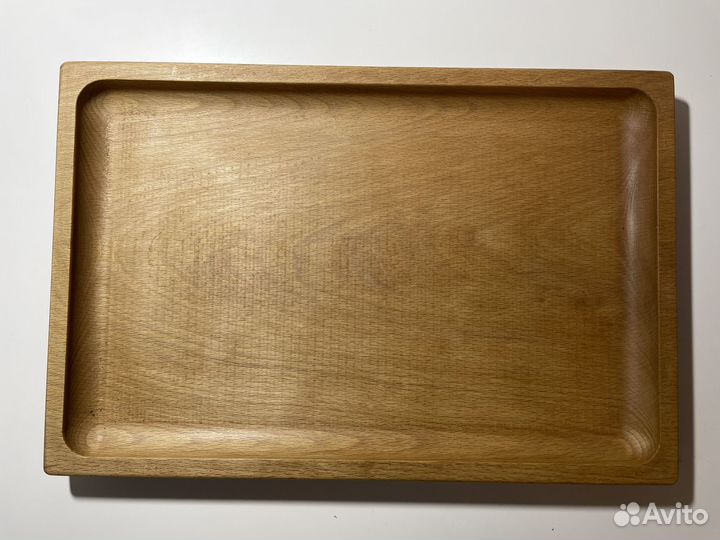 Поднос деревянный, блюдо для подачи