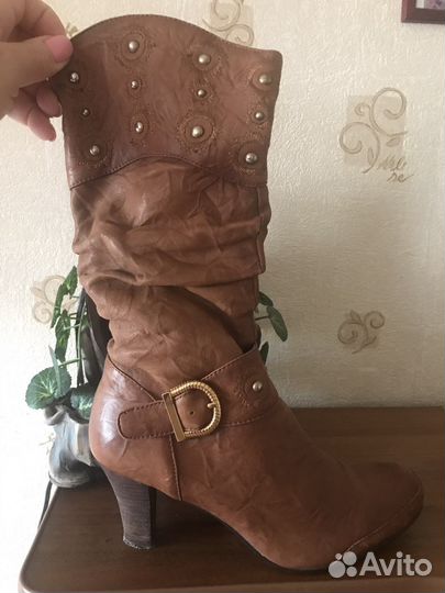 Сапоги демисезонные 38 размер