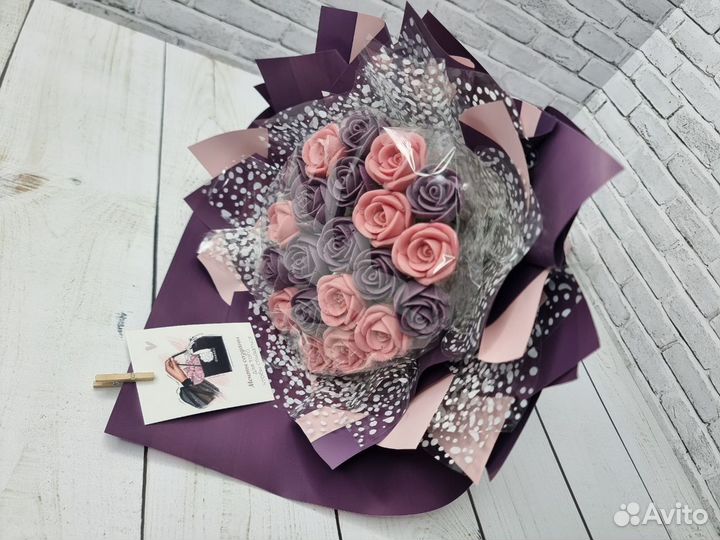 Цветы из бельгийского шоколада