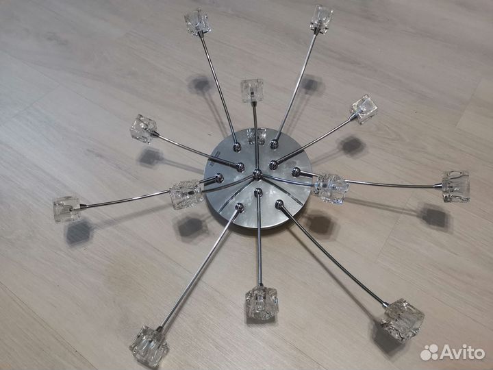 Люстра потолочная светодиодная с пультом