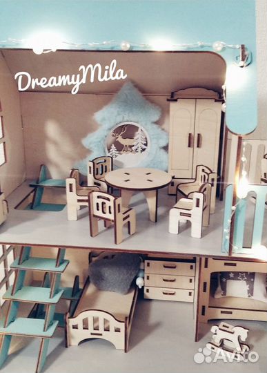 Мебель для кукольного домика