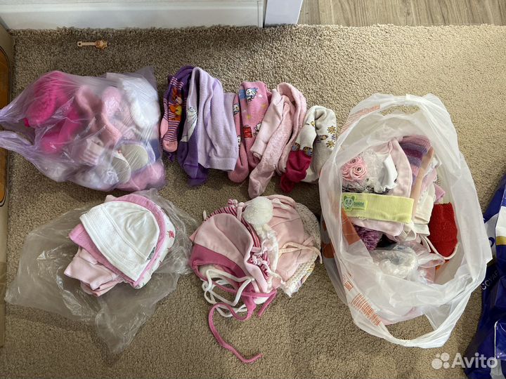 Вещи на девочку от 0 до 2х лет