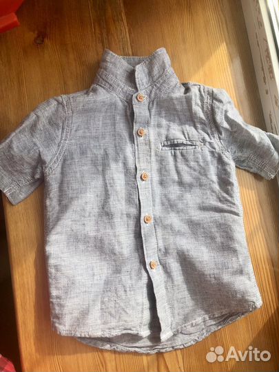 Рубашка на мальчика next 86 92