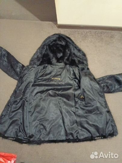 Шуба натуральная нутрия