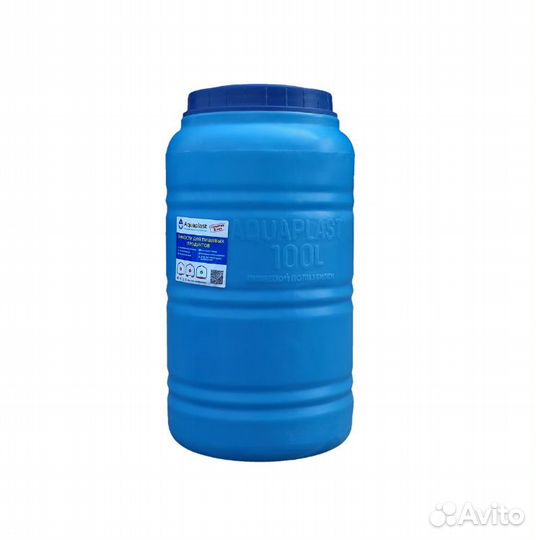 Овально-вертикальная емкость 100 литров