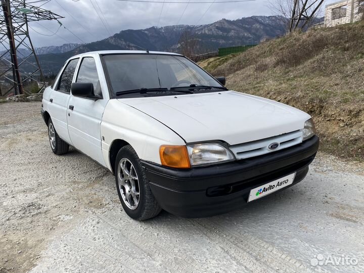 Ford Escort 1.4 МТ, 1991, 189 000 км