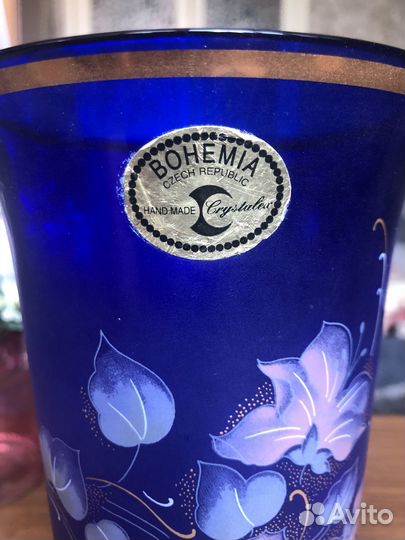 Ваза для цветов богемия