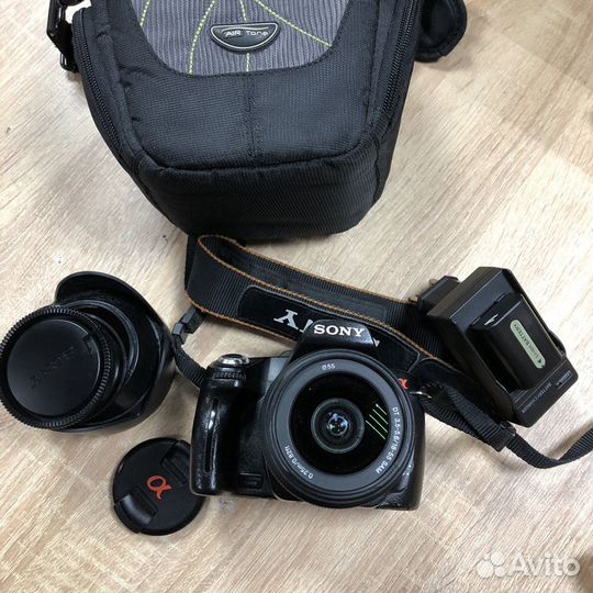 Зеркальный фотоаппарат Sony Alpha dslr-A390