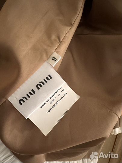 Пиджак Miu Miu