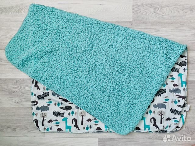 Плед детский плюшевый