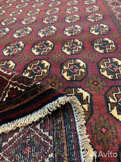 Иранский ворсовый ковер, балуччи 385х143 см