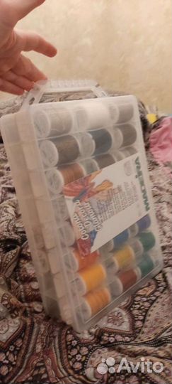 Набор оверлочных ниток madeira