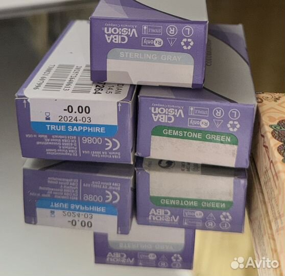 Линзы для глаз цветные