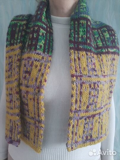 Шарф двусторонний