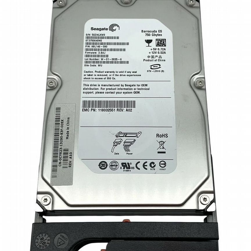 [005048777] Жесткий Диск Emc 750gb Sata2 3.5" Hdd 005048777