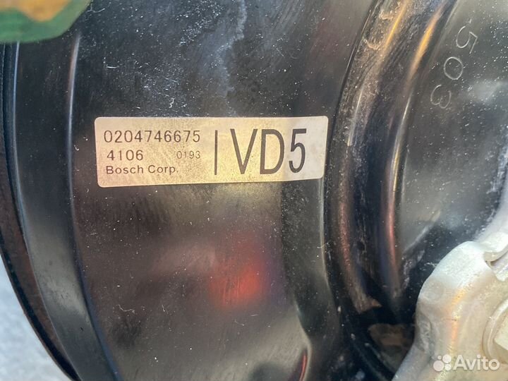 Вакуумный усилитель тормозовToyota Camry 50