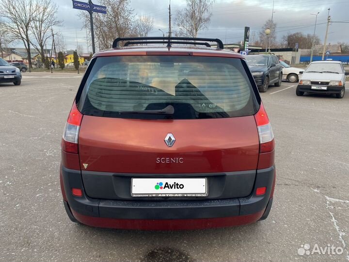 Renault Scenic 1.6 МТ, 2006, 126 244 км