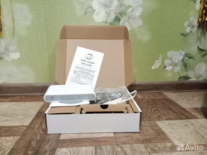 Модем аdsl. алс-5300