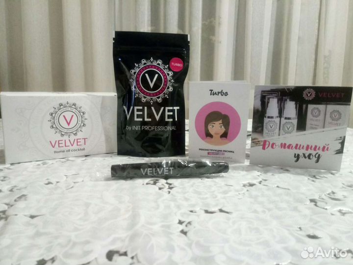 Вельвет ресниц и бровей