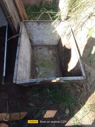 Корыто металлическое