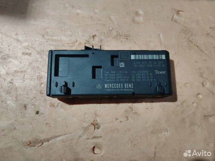 Блок управления крышкой багажника Mercedes Ml W164