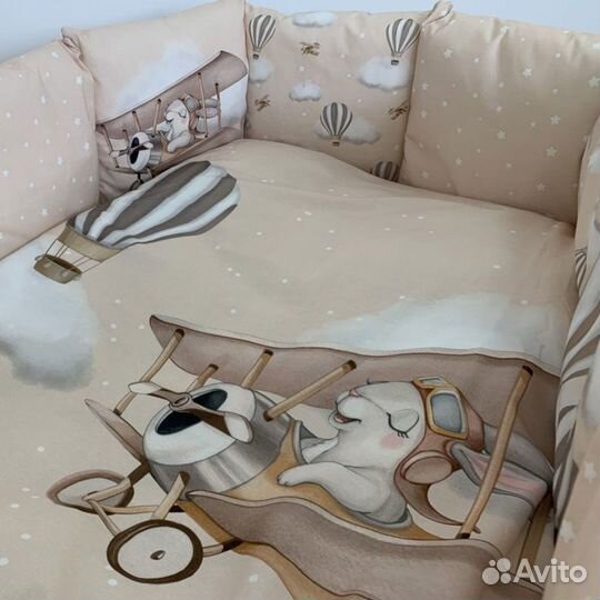 Комплект в кроватку Lappetti «Навстречу приключени