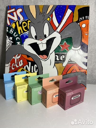 Чехлы на airpods pro и airpods 2