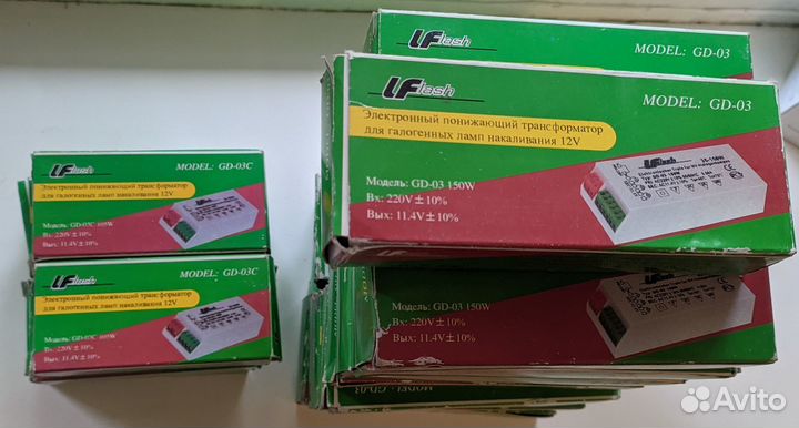 Электронный трансформатор для галогенных ламп