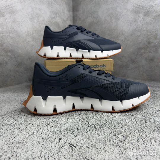 Кроссовки reebok zig dynamica синие