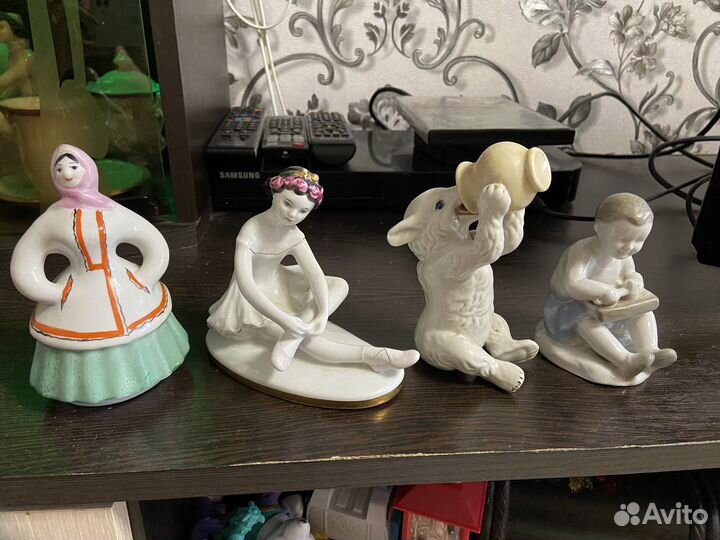 Фарфоровые статуэтки СССР