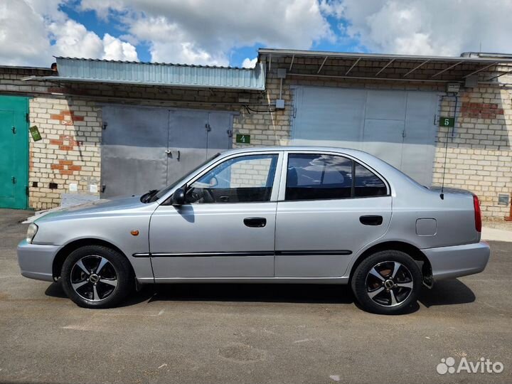 Hyundai Accent 1.5 МТ, 2003, 183 000 км