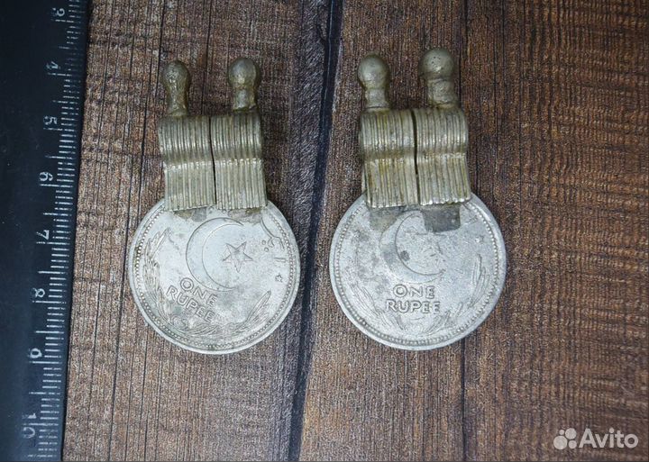 Монеты пакистан старые 48г и 77г ретро винтаж