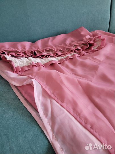 Тюль штора двойной