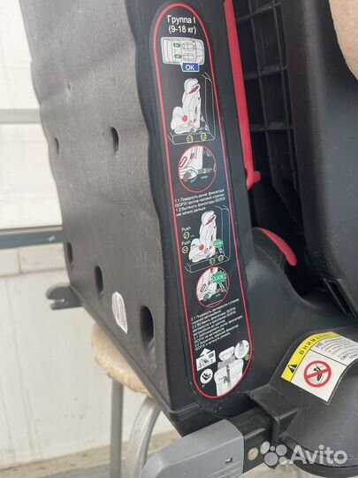 Детское автомобильное кресло бу