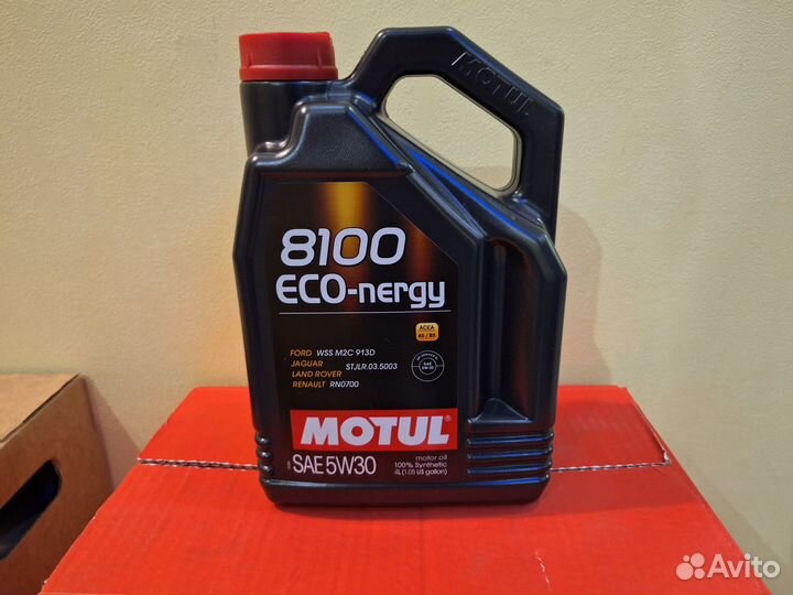 Моторное масло 4л Motul 8100 Eco-nergy 5W30