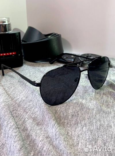 Очки авиаторы с поляризацией новые без бренда