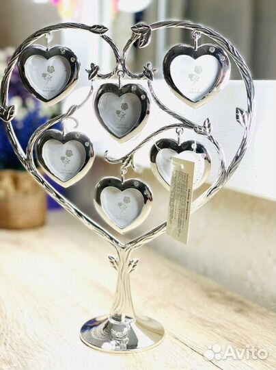 Фоторамка семейное дерево, набор, сердце (новая)