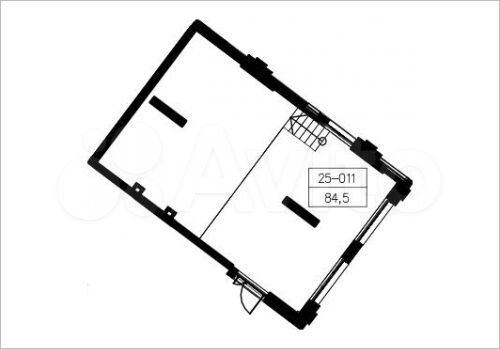 Продается торговое помещение площадью 84.5 кв.м