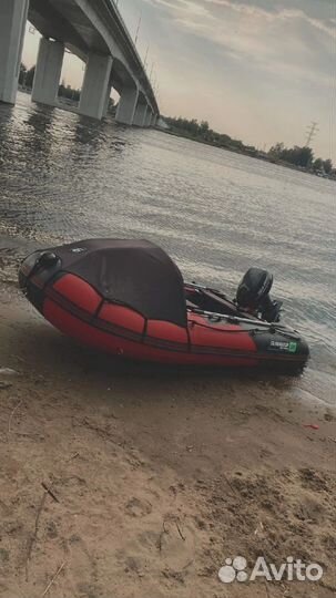 Лодка пвх с мотором 9.9 бу