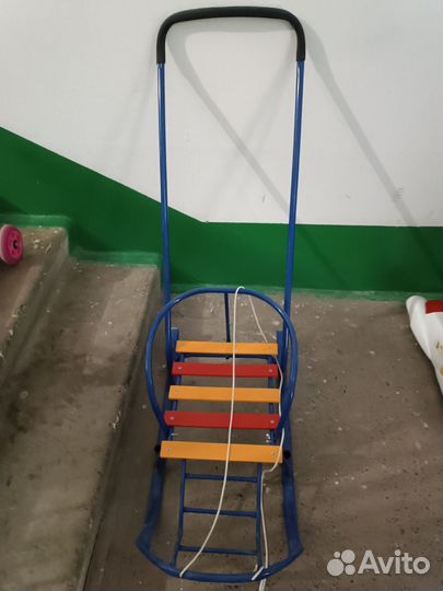 Снегокат, санки, ходунки