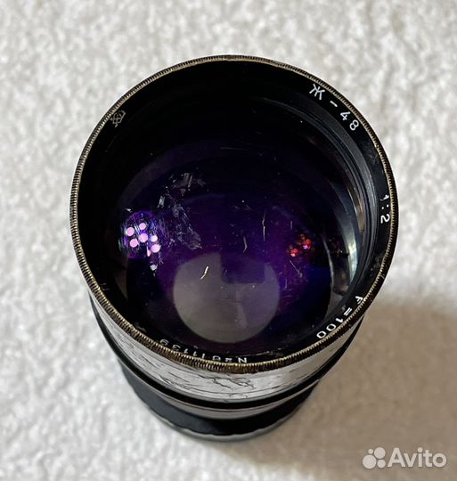 Объектив Ж-48 1:2 100мм