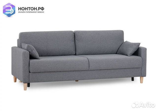 Диван тик-так Дилан серый