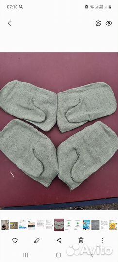 Рукавицы брезентовые