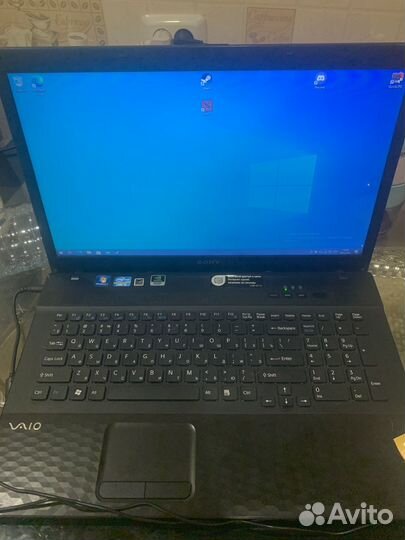 Ноутбук sony vaio