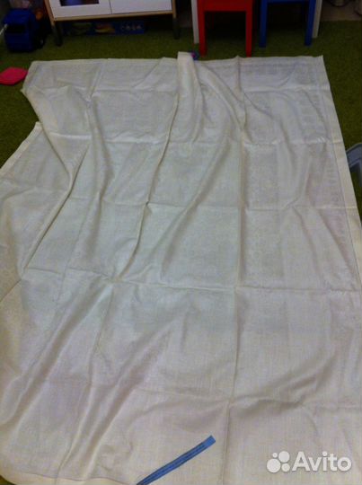 Скатерть белая новая 170х200