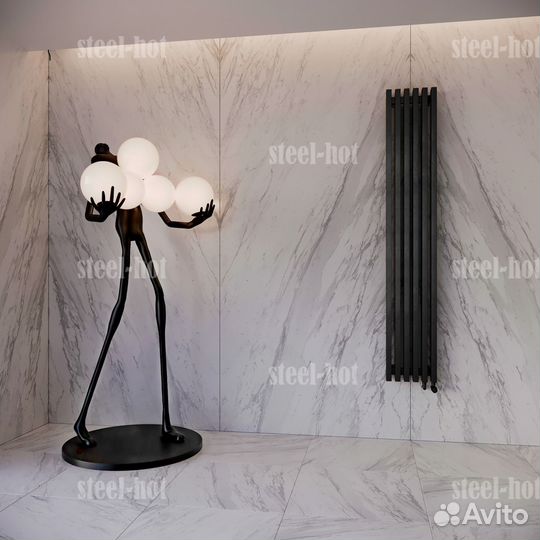 Трубчатый дизайн радиатор отопления Steel