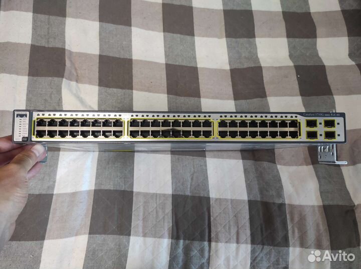 Коммутатор Cisco Catalyst WS-C3750G-48PS-S