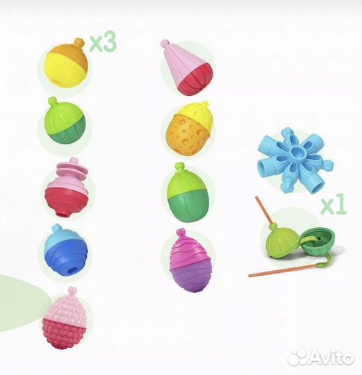 Развивающие игрушки Монтессори